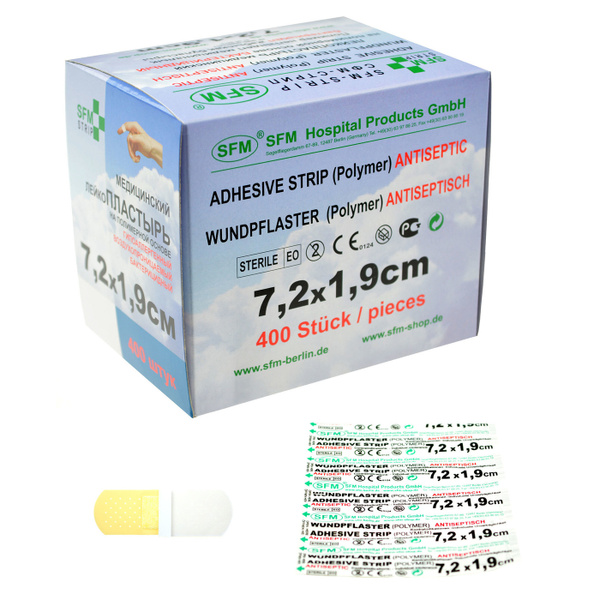 SFM Hospital Products GmbH, Пластырь бактерицидный на нетканой основе ...