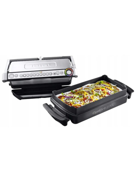 Электрогриль Tefal OptiGrill+ XL GC724D12 с насадкой-противнем купить ...