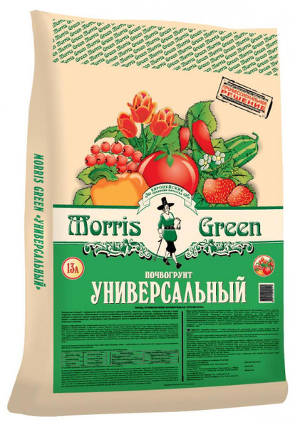 Грунт Morris Green Универсальный, 13 л - купить по низкой цене в ...