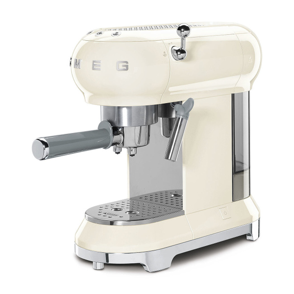 Автоматическая кофемашина Smeg ECF01, кремовый купить по выгодной цене ...