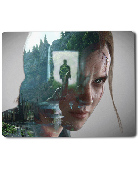 Геймерский коврик The Last of Us 2 (ласт оф ас 2, элли, джоэл, игра ...