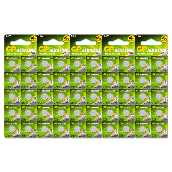 Батарейка LR44 (AG13, 1154, 357) 1.5V GP Blister, упаковка 50 шт ...