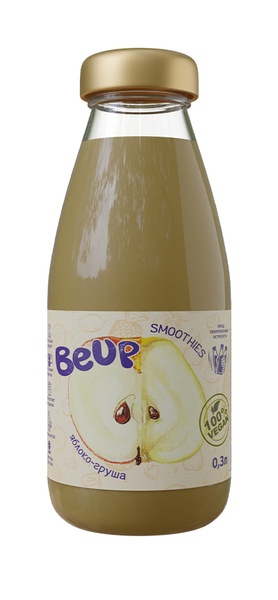 Смузи BE UP яблоко-груша, 300 г - купить с доставкой по выгодным ценам ...