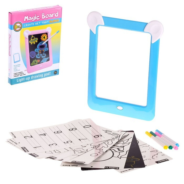 Планшет для рисования 3D "Зайка", с ручками и карточками. - купить с ...