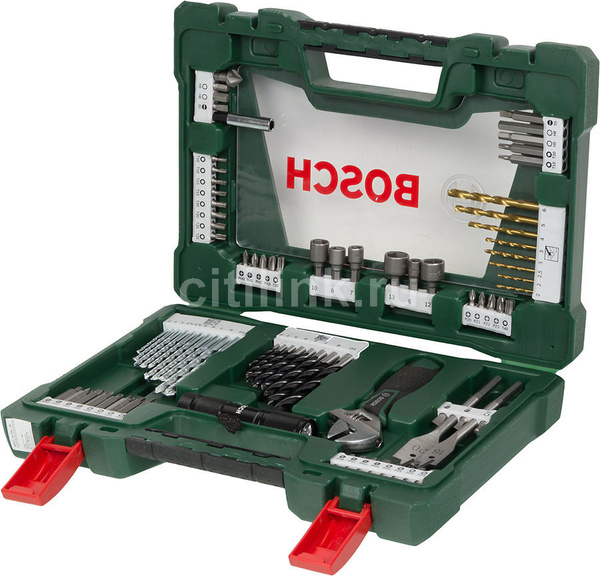 Набор инструментов Bosch V-line 83 предмета (жесткий кейс) - купить по ...