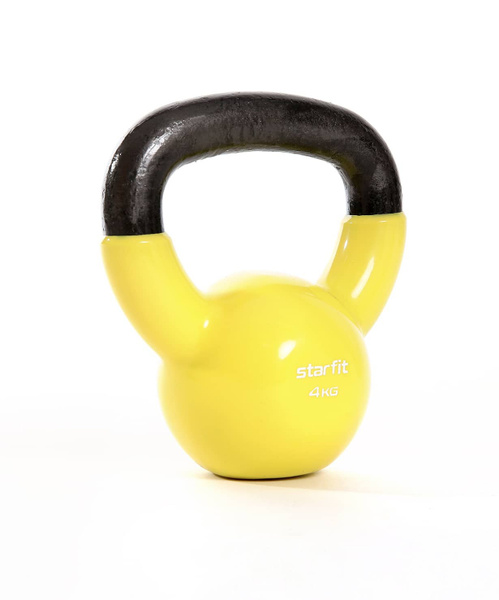 Цельная гиря Starfit, 4 кг - купить по выгодной цене в интернет ...