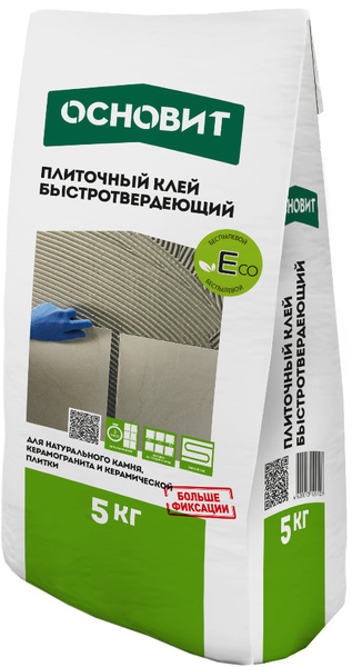 Клей для плитки Основит 83167, Для полов с подогревом, Высокая ...