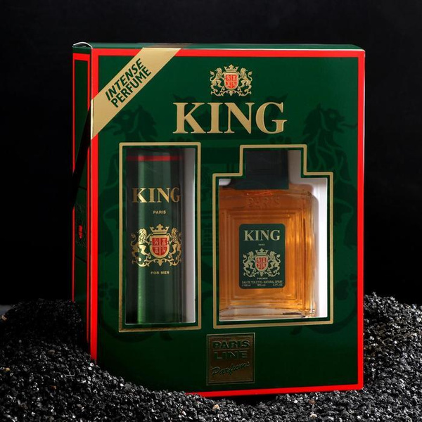 Подарочный набор для мужчин: Туалетная вода King+дезодорант - купить с ...