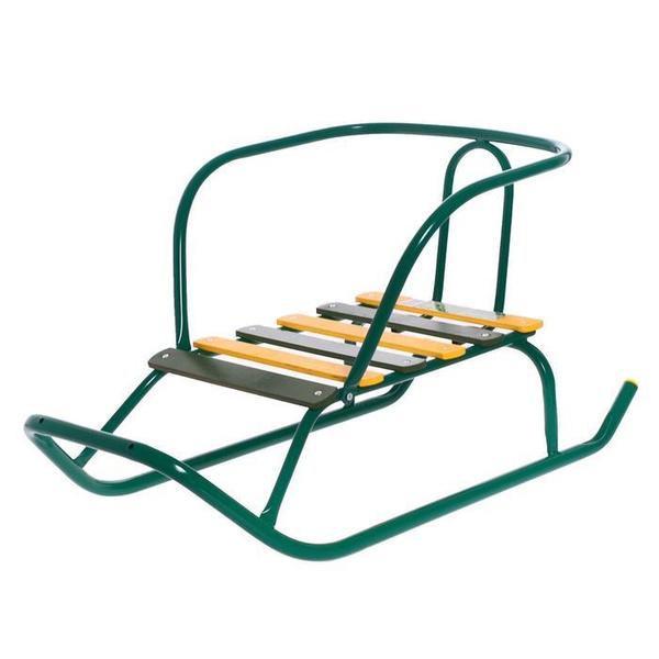 Санки Ветерок 5 цвет: зеленый - купить с доставкой по выгодным ценам в ...