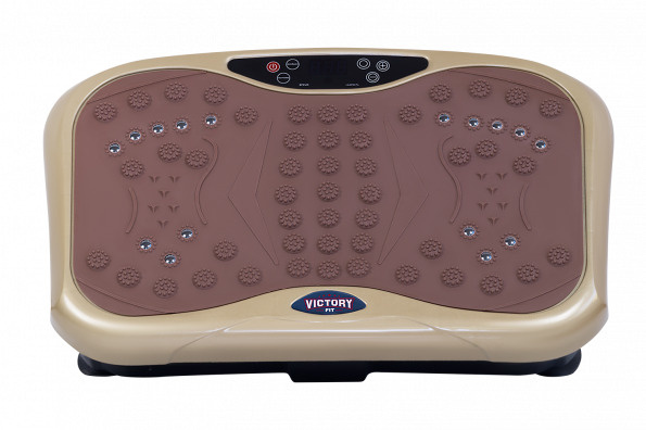 Виброплатформа VictoryFit VF-M130 brown фитнес тренажер для похудения ...