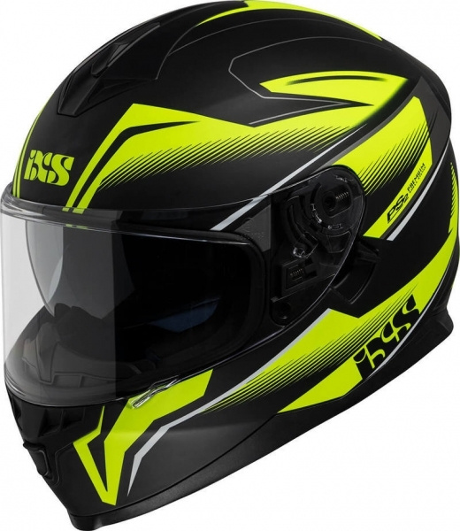 IXS Мотошлем HX 1100 2.3 желтый, черный - купить с доставкой по ...