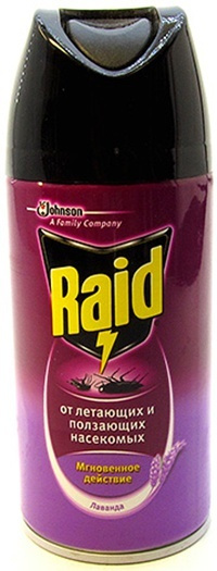 Raid Инсектицидный аэрозоль универсальный от летающих и ползающих ...