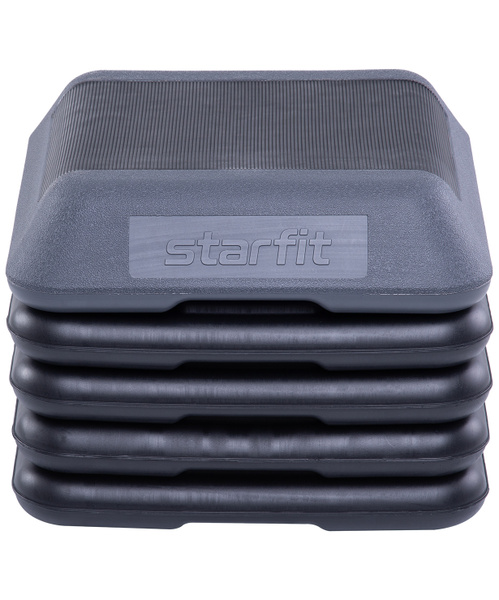 Степ-платформа быстросборная Starfit SP-401 40х40х30 см, квадратная ...
