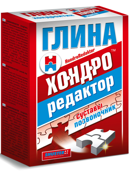 ХОНДРОРЕДАКТОР HONDROREDAKTOR- глина для суставов и и позвоночника с ...
