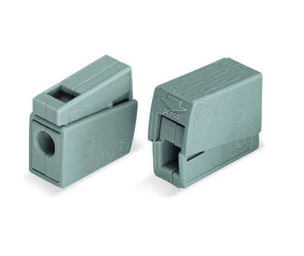 Клеммник 8шт 1+1 (одножил. 1-2,5 мм2 и многожил. 0,5-2,5 мм2) 24-16A Cu ...