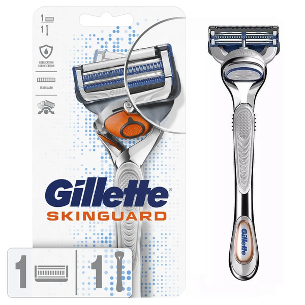 Gillette SKINGUARD Sensitive Бритва с 1 сменной кассетой - купить с ...
