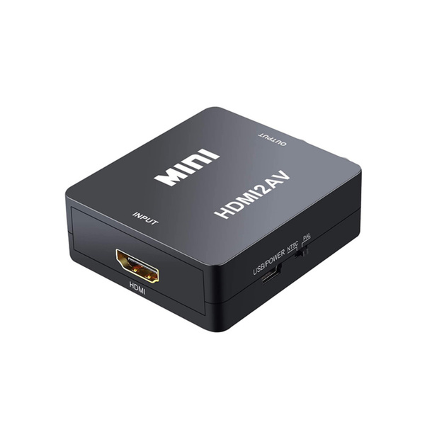 Переходник с HDMI на AV CVBS L/R (RCA3) 720/1080p. / Видео конвертор ...