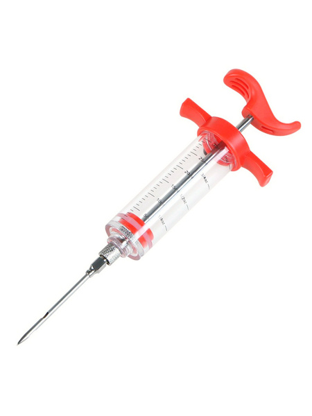 Кулинарный шприц-инжектор для мяса и маринада , Шприц-инъектор - купить ...