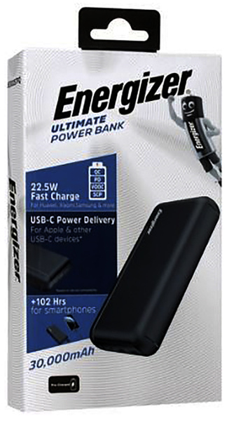 Внешний аккумулятор (Power Bank) Energizer Power bank Повербанк 30000 ...