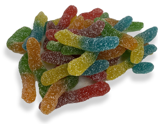 Мармелад червяки супер кислые 1000 гр - купить с доставкой по выгодным ...