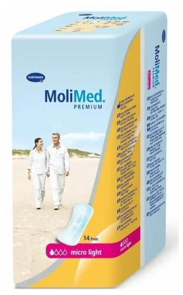 Прокладки урологические molimed premium