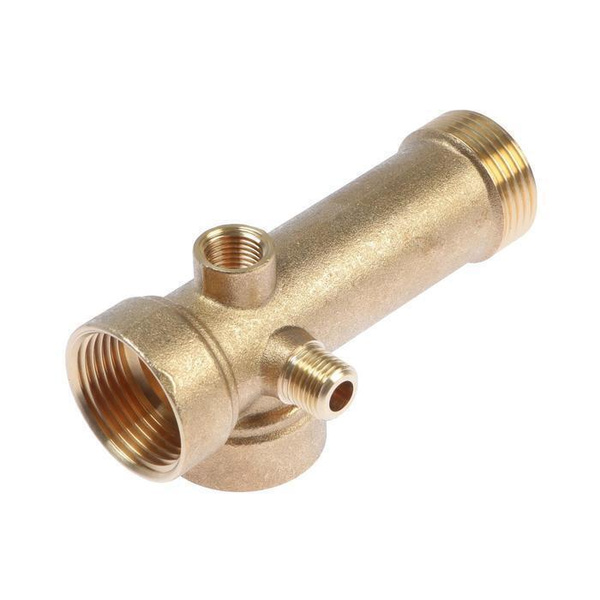 Штуцер пятивыводной TAEN, для монтажа манометра и реле давления, 110 мм ...