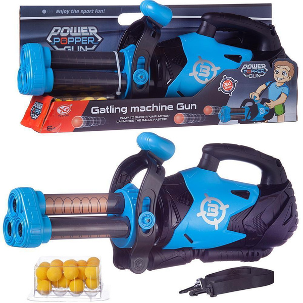 Бластер с мягкими пулями, Gatling machine Gun, бластер с мягкими ...
