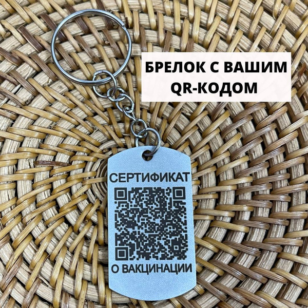 Брелок с QR-кодом - купить с доставкой по выгодным ценам в интернет ...