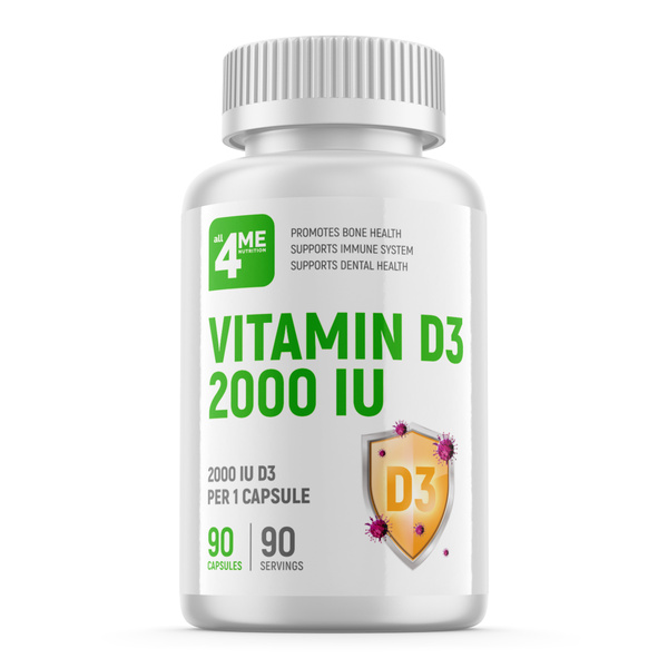 Витаминно-минеральный комплекс Vitamin D3 2000 IU, 90 капс. - купить с ...