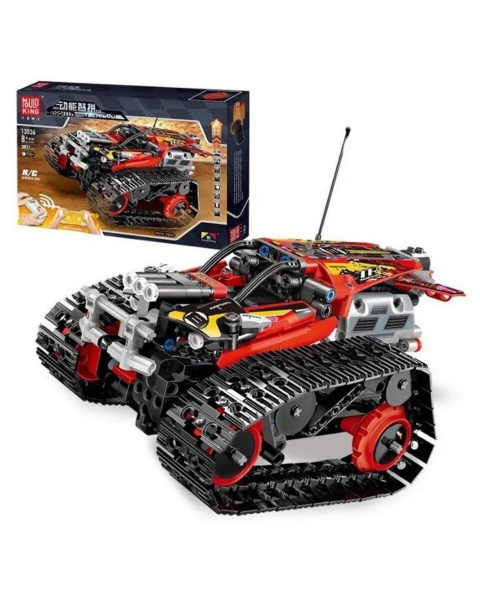 Конструктор аналог лего техник Lari красный скоростной внедорожник на ...