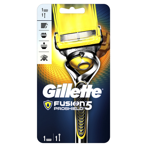 Gillette Бритва мужская Fusion5 ProShield, 5 лезвий, с 1 сменной ...