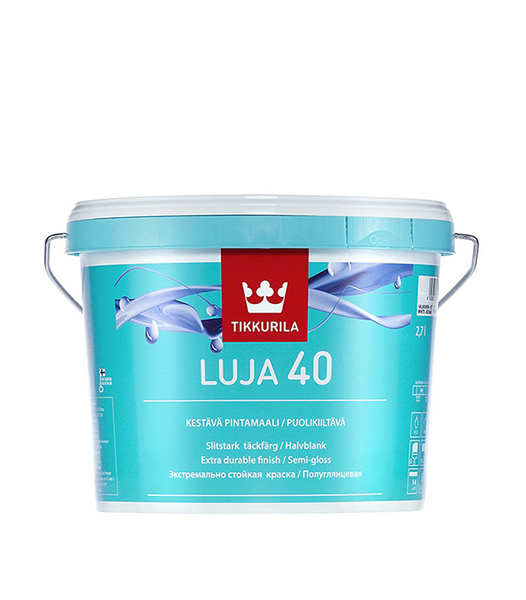 Краска Tikkurila Luja 7. Тиккурила Луя 7. Tikkurila Siro Himmea 9 л. Краска Tikkurila Luja 40 полуглянцевая,.