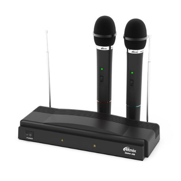 Микрофон для живого вокала Ritmix RWM-210 - купить по выгодной цене в ...