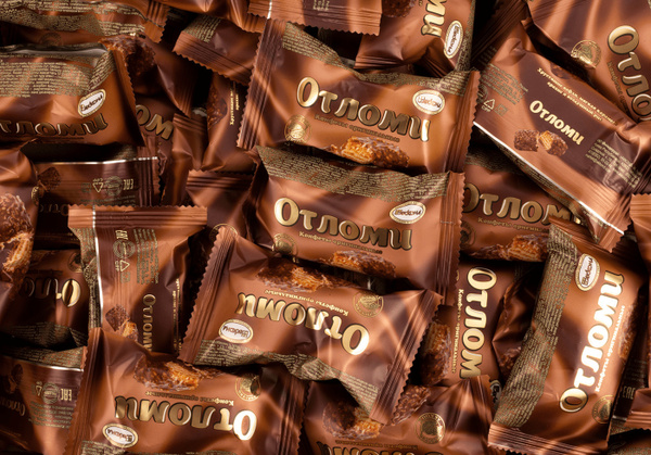 Конфеты шоколадные Акконд Отломи 2кг (в упаковке 2 кг) - купить с ...