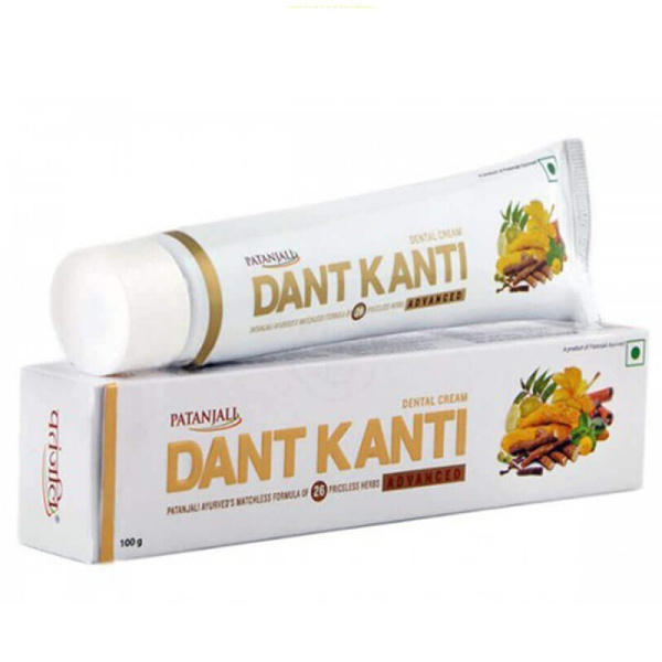 Зубная паста Дент Канти Адвансед марки Патанджали (Dant Kanti Advanced ...