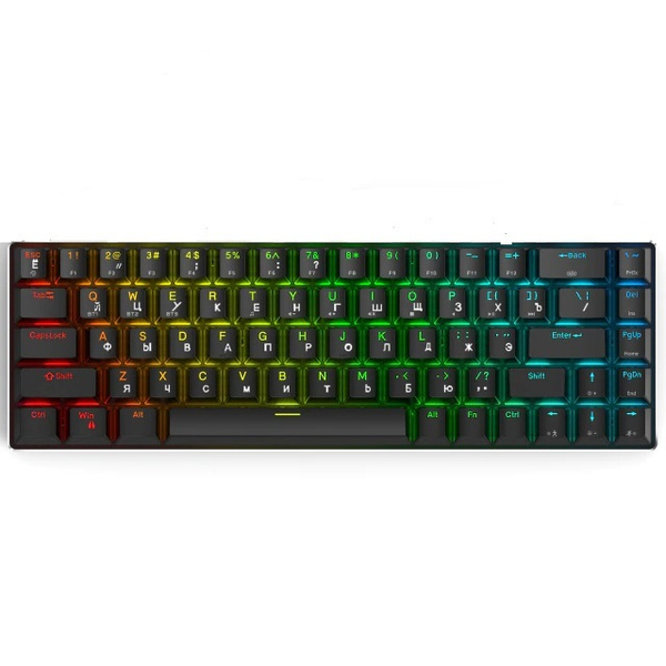 Механическая клавиатура Metoo ZERO X79 RGB-подсветка купить по низкой ...