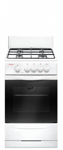 Плита газовая Gefest ПГ 3200-08 К33 белый/черный, отдельностоящая, 4 ...