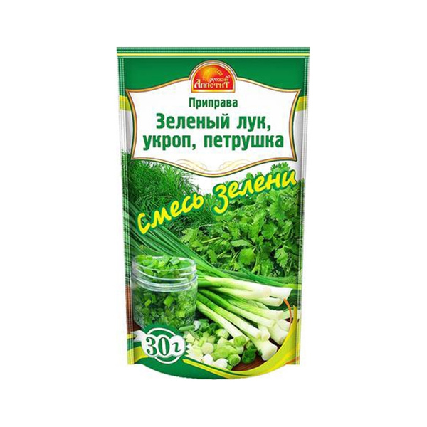 "Русский аппетит" Смесь зелени 30гр 12 шт. - купить с доставкой по ...