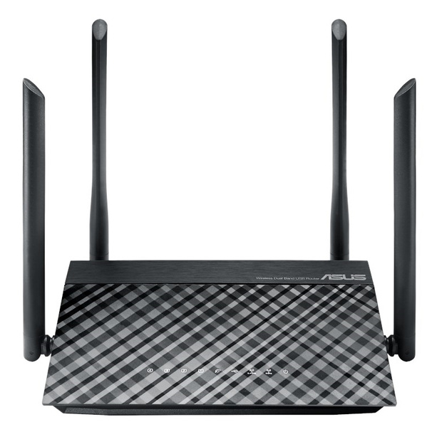 Точка доступа ASUS RT-AC1200, черный, 5 ГГц, 2.4 ГГц купить по низкой ...
