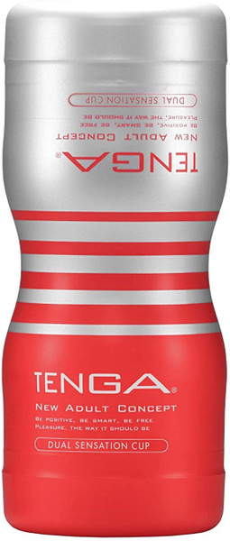 Мастурбатор TENGA Dual Sensation Cup одноразовый рельефный стимулятор ...