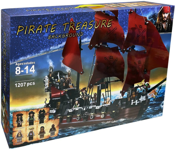 Конструктор Пираты Карибского моря "Месть королевы Анны", 1207 деталей ...