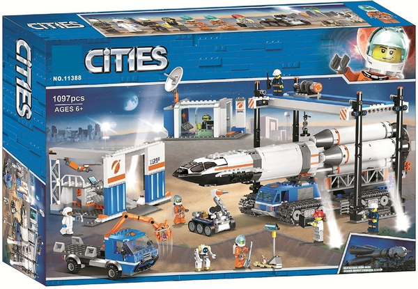 Конструктор Cities 11388 "Площадка для сборки и транспорт для перевозки ...