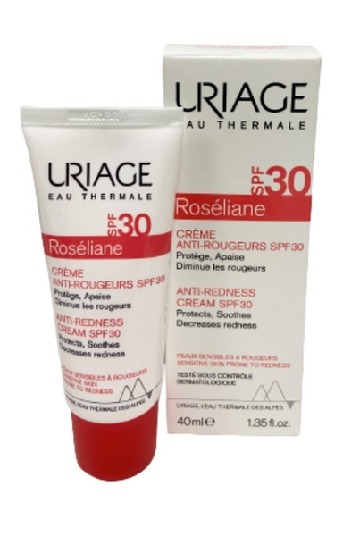 Uriage / Roseliane Creme Anti-Rougeurs SPF30 / Розельян Крем SPF30 ...