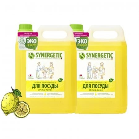 Средство Synergetic для мытья детской посуды и фруктов, ЛИМОН ...