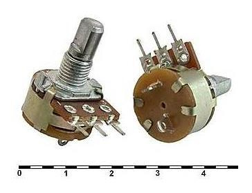 S16KN1-B 10K L15F с выключателем резистор переменный - купить с ...