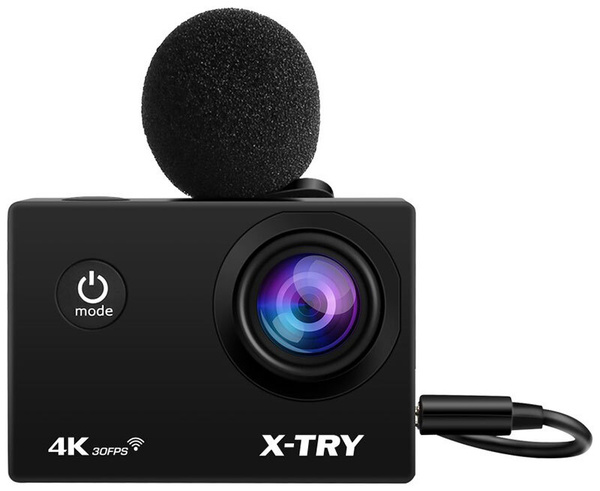 Экшн-камера X-Try XTC183 EMR 4K WiFi СЗУ купить по выгодной цене в ...