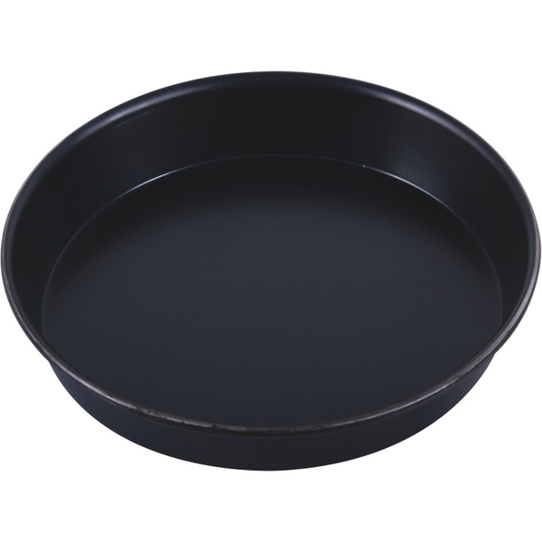 Противень для пиццы Paderno 260х260х25мм, голубая сталь, черный ...