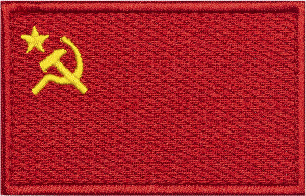 Флаг СССР шеврон (нашивка) на липучке - купить с доставкой по выгодным ...