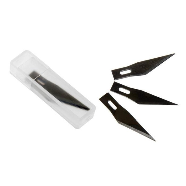 Набор лезвий 5 штук для скальпеля, в пластиковой коробочке - купить с ...