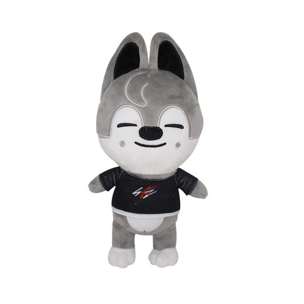 Мягкая игрушка Wolf Chan Волк Чан Банг Чан Skzoo Stray Kids Бродячие ...